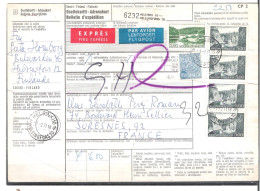Finlande - Bulletin D'expédition  N° 6232 D'Helsinki à Suresnes (France) - Postpaketten