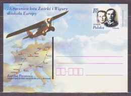 POLAND. 2004/Zwirko I Wigora, 75th Anniversary Flight Around Europe.. PostCard/unused. - Ongebruikt