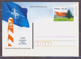 POLAND. 1999/Polish Membership Of The NATO.. PostCard/unused. - Unused Stamps