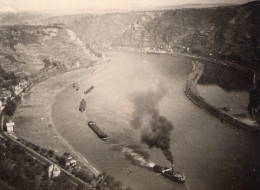 Schlepp Verband Auf Dem Rhein1930 - Boten
