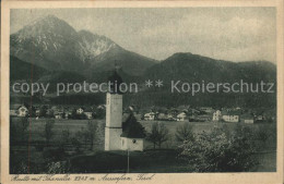 71541018 Reutte Tirol Ortsansicht Mit Kirche Thaneller Lechtaler Alpen Reutte - Sonstige & Ohne Zuordnung