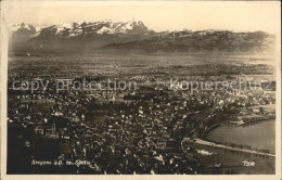 71540824 Bregenz Vorarlberg Panorama Mit Saentisgruppe Appenzeller Alpen Bodense - Andere & Zonder Classificatie