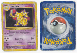 Carte Pokémon 1999 Kadabra  32/102 Etat Voir Scan - Altri & Non Classificati