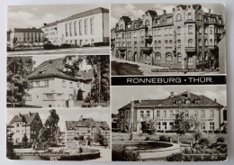Ronneburg, HO-Wismut-Speisegaststätte U. Hotel "Glück Auf", Schule, 1976 - Ronneburg