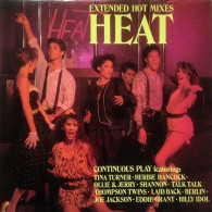 * LP *  HEAT (EXTENDED HOT MIXES) - VARIOUS (USA 1984) - Hit-Compilations