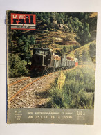 Vie Du Rail 1960 754 SAINT CECILE D'ANDORGE FLORAC PRIVAT FREZAL ROUVE JALCRESTE HILAIRE DE LAVIT VALONGUES VANTALON - Treni