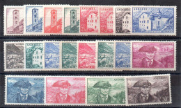 Andorra Francesa Serie Nº Yvert 100/18 + 108A ** - Unused Stamps