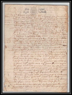 40898/ Généralité De Riom Auvergne 1680 Devaux N°184 Indice 8 Lettre Lettre Timbre Fiscal 17ème Siècle - Brieven En Documenten