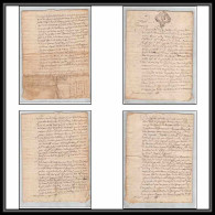 40330/ Généralité De Riom Auvergne Devaux N°330 Indice 5 16 Decembre 1734 Lettre Timbre Fiscal 18ème Siècle - Briefe U. Dokumente