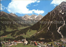 71539349 Mittelberg Kleinwalsertal Panorama Mit Kuhgehrenspitze Hammerspitze Sch - Autres & Non Classés