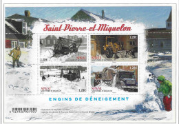 Saint-Pierre-et-Miquelon N° F1255** Neuf Sans Charnière Engins De Déneigement - Nuevos