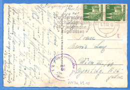 Allemagne Bizone - 1950 - Carte Postale De Furth - G34202 - Other & Unclassified