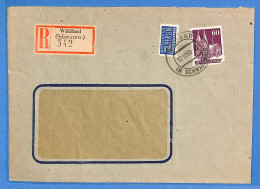 Allemagne Bizone - 1950 - Lettre Einschreiben De Wildbad - G34161 - Covers & Documents