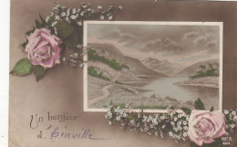 EINVILLE  : CPA DE 1915. N. TROUVEE AVEC CETTE VUE " UN BONJOUR " T.B.ETAT.PETIT PRIX - Other & Unclassified