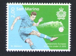 2019 San Marino Campionato Europeo Under 21 - 1 Valore MNH** - Other & Unclassified