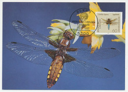 Maximum Card Germany 1991 Dragonfly - Other & Unclassified