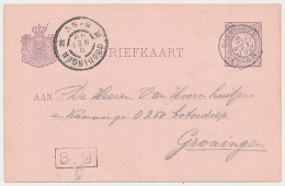 Kleinrondstempel Bakkeveen 1899 - Ohne Zuordnung