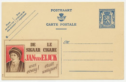 Publibel - Postal Stationery Belgium 1941 Jan Van Eijck - Cigar  - Sonstige & Ohne Zuordnung