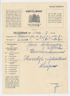 Telegram Groningen - Tzummarum 1931 - Ohne Zuordnung