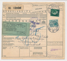 Em. Veth / Konijnenburg Pakketkaart S Graveland - Duitsland 1940 - Ohne Zuordnung