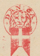 Meter Cut Denmark 1948 Lion - Danica  - Autres & Non Classés