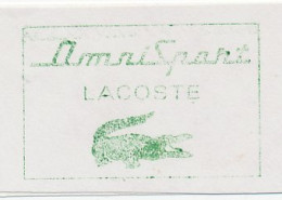 Meter Cut Netherlands 1981 Crocodile - Alligator - Lacoste - Autres & Non Classés