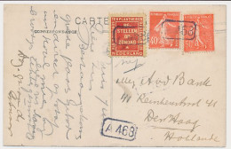 Bestellen Op Zondag - Frankrijk - Den Haag - Bestellerstempel - Lettres & Documents