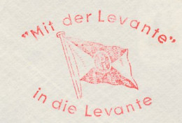 Meter Cover Germany 1963 Shipping Line - Levante - Bateaux