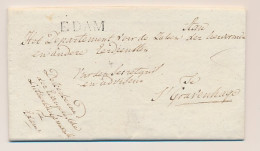 EDAM - S Gravenhage 1818 - ...-1852 Prephilately