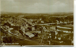 PERTHSHIRE - CALLANDER FROM THE CRAGS RP  Prt182 - Perthshire