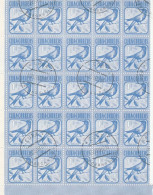 1981 - CUBA - Série Complète ANIMAUX 6 Valeurs En Blocs De 24 Timbres - YT 2316/2321 - Oblitérés