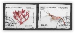 Groënland 2024, Série Oblitérée Adhésive Europa Fonds Marins - Used Stamps