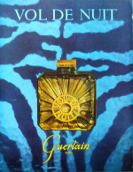 PUBLICITE Papier - PUB - Parfum Guerlain - Vol De Nuit - Werbung