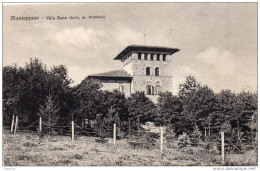 1913 CARTOLINA  MONTEPIANO  VILLA BONO  FIRENZE - Firenze (Florence)