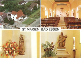 71536077 Bad Essen St Marien Fliegeraufnahme Kirche Inneres Marienfiguren Bad Es - Bad Essen