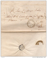 1861 LETTERA CON ANNULLO GIRGENTI - 1. ...-1850 Prephilately