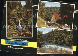 71535960 Wutachschlucht Schwarzwald Schwarzwaldgasthaus Schattenmuehle Wasserfal - Zu Identifizieren