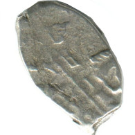 RUSIA RUSSIA 1696-1717 KOPECK PETER I PLATA 0.3g/9mm #AB723.10.E.A - Russia