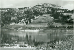 Calvi Dell'Umbria; Panorama Riflesso Nel Laghetto Artificiale Irriguo - Non Viaggiata. (Osvaldo - Calvi) - Autres & Non Classés