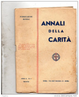 1939 ANNALI DELLA CARITÀ - Godsdienst