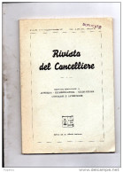 1976 RIVISTA DEL CANCELLIERE - Derecho Y Economía