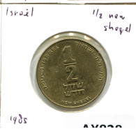 NEW SHEQEL 1985 ISRAEL Münze #AX828.D.A - Israele