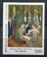 France - Non Dentelé - Y&T 2832a - 1993 - Maurice Denis - Les Muses - 1991-2000