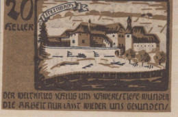20 HELLER 1920 Stadt NIEDERWALDKIRCHEN Oberösterreich Österreich Notgeld #PI415 - Lokale Ausgaben