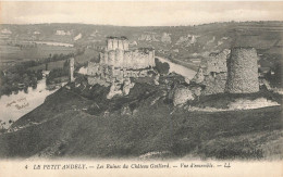 LE PETIT ANDELY : LES RUINES DU CHATEAU GAILLARD - VUE D'ENSEMBLE - Altri & Non Classificati