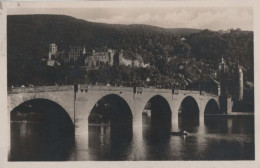 87701 - Heidelberg - Alte Brücke Und Schloss - 1928 - Heidelberg