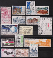 France 1986 - 15 Timbres N° 2393-2394-2398-2401-2402-2403-2405-2407-2409-2411-2412-2415-2417-2418-2419 - Gebraucht