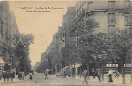 CPA Paris La Rue De La Convention Prise De La Rue De Vaugirard - Distretto: 15