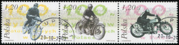 Poland 2003. Motorbike Races In Poland (CTO) Block Of 3 Stamps - Nuovi