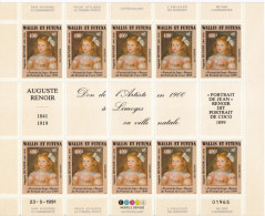 Wallis Et Futuna N°412 - Renoir - Feuille Entière - Neufs ** Sans Charnière - TB - Unused Stamps